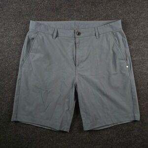 Vuori Aim Short Charcoal Grey Performance Technical Chino Shorts Men's Size 34